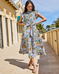 Bagheera - Ready to Ruffle Dress - Pale Blue
