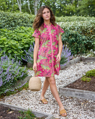 Bagheera - Easy Elegance Dress - Hot Pink