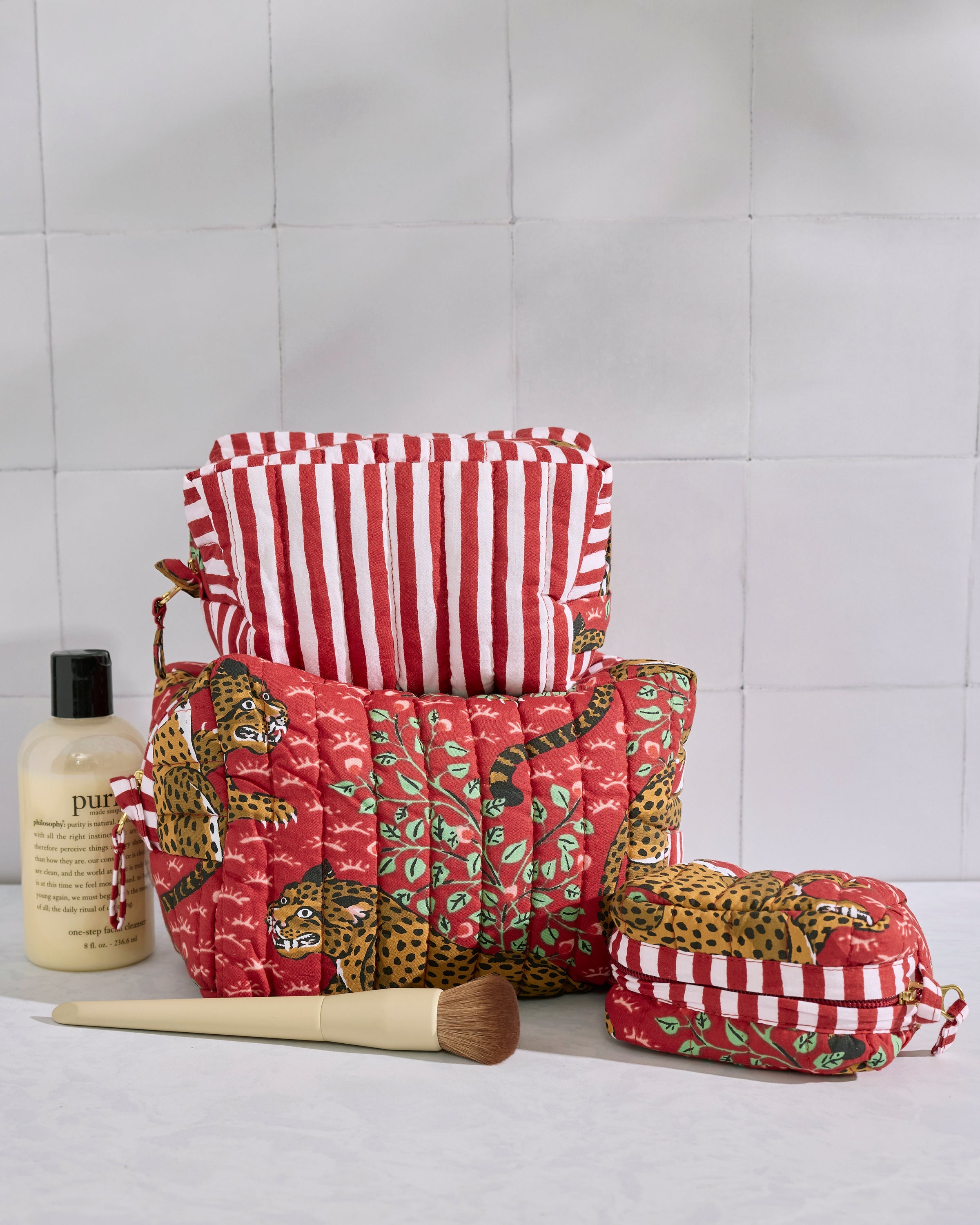 Bagheera - Threes Best Pouch Set - Scarlet
