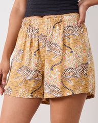 Bagheera - Eco Satin Boyfriend Boxer - Tobacco