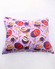 Champagne & Caviar - Eco Satin Pillowcase - Lavender Spritz