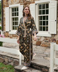 Bagheera Kaleidoscope - Eco Satin Wrap Set - Olive