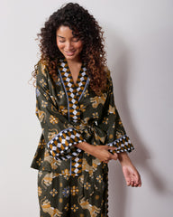 Bagheera Kaleidoscope - Eco Satin Wrap Set - Olive