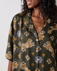 Bagheera Kaleidoscope - Tall Eco Satin Wildest Dreams Set - Olive