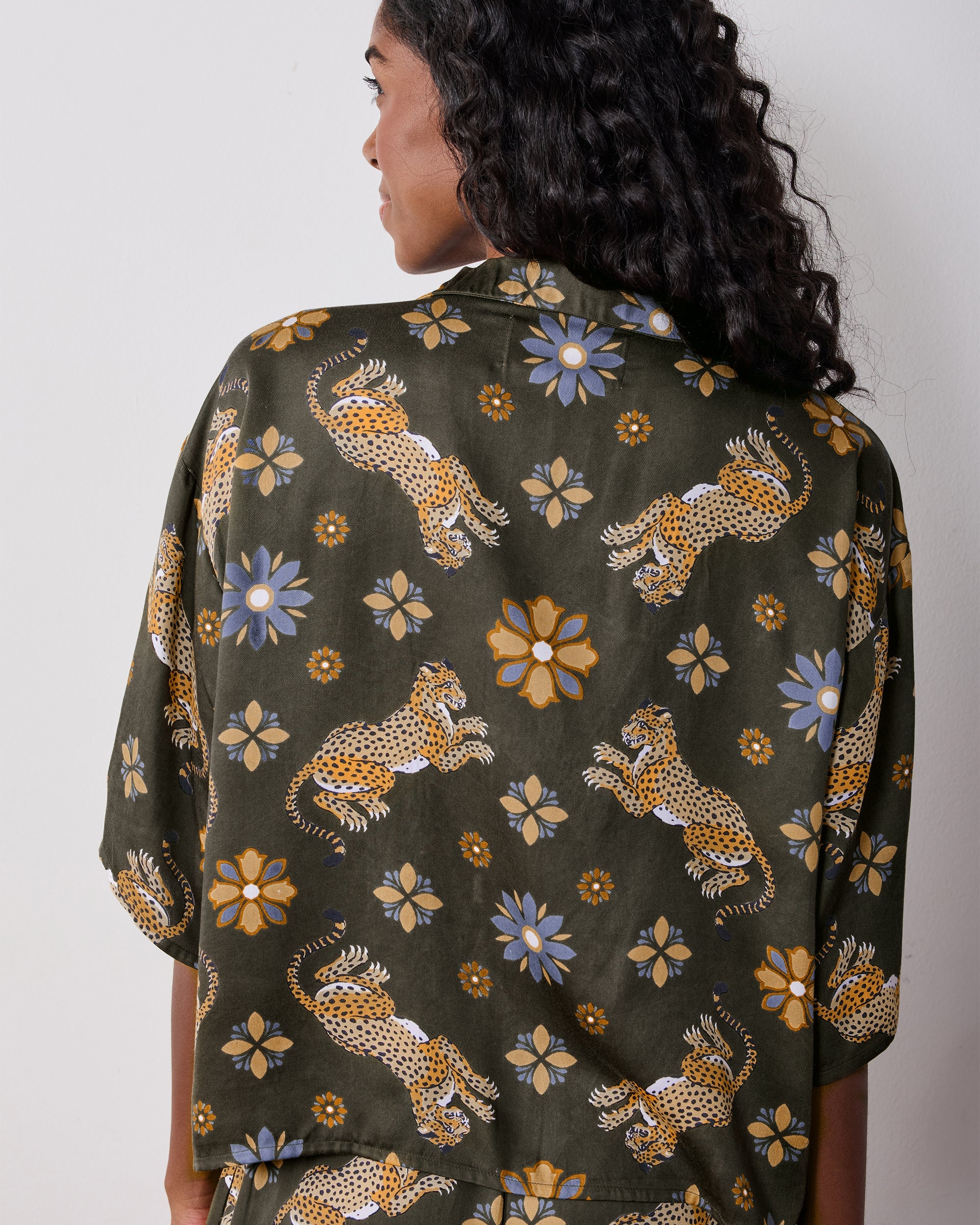 Bagheera Kaleidoscope - Eco Satin Wildest Dreams Set - Olive
