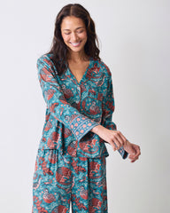 Canyon Critters - Eco Satin Soho Set - Teal