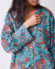 Canyon Critters - Tall Eco Satin Soho Set - Teal