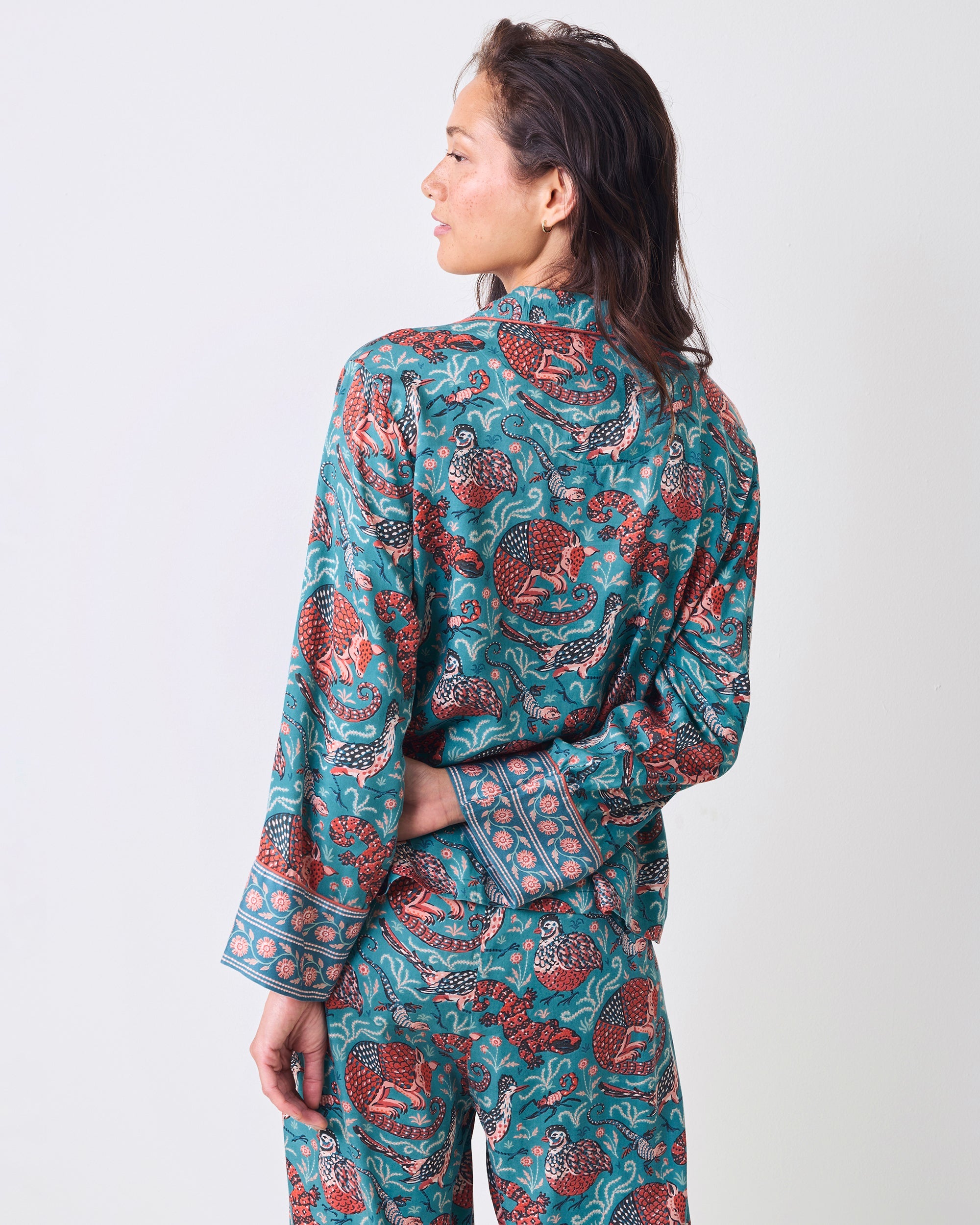Canyon Critters - Tall Eco Satin Soho Set - Teal