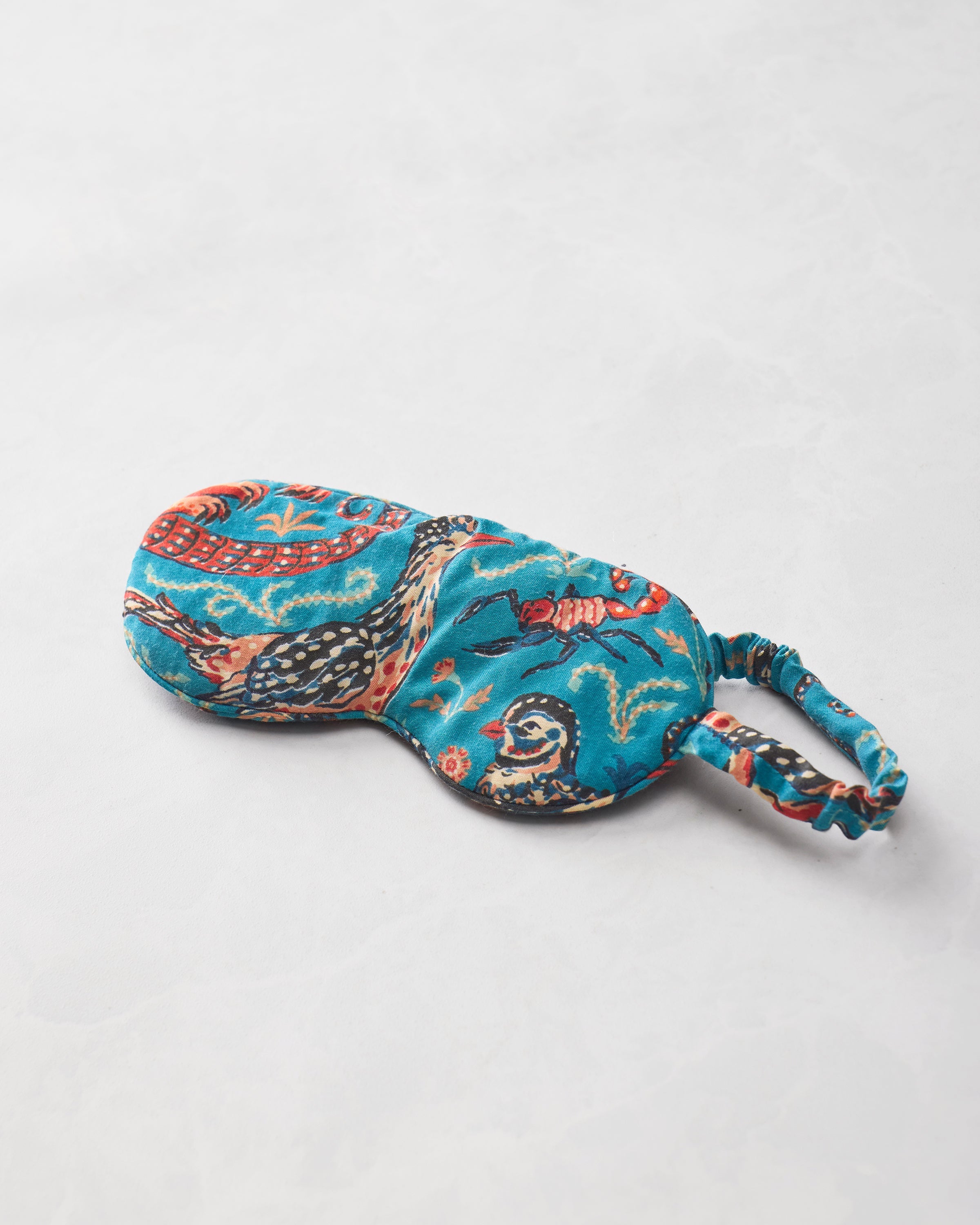 Canyon Critters - Eco Satin Robe & Eye Mask Bundle - Teal