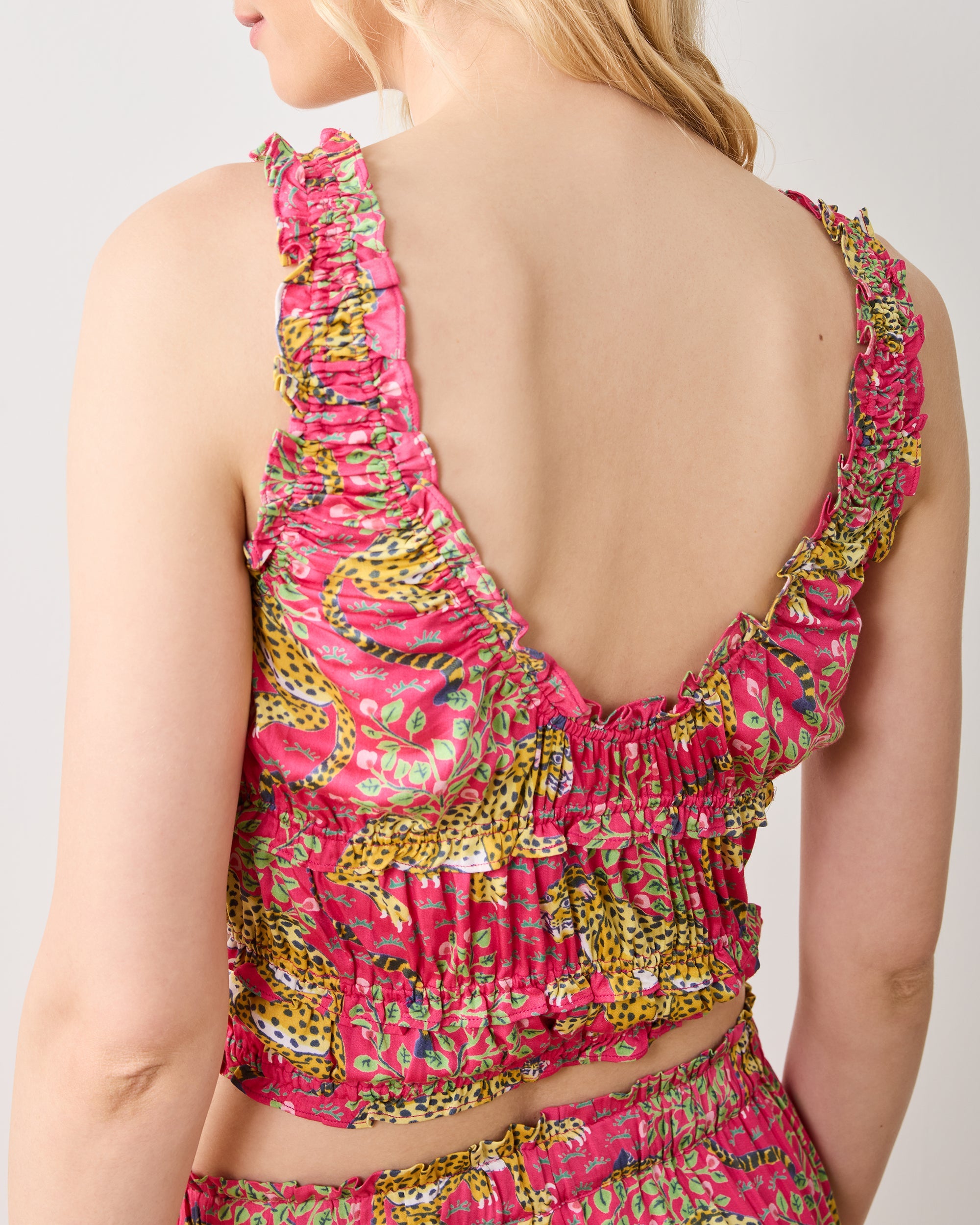 Bagheera - Tall Eco Satin Sadie Set - Hot Pink