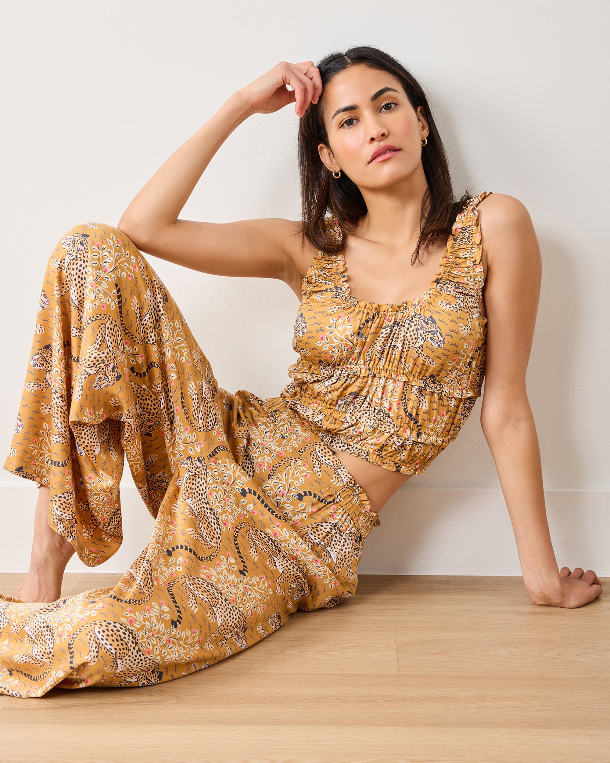 Bagheera - Petite Eco Satin Sadie Set - Tobacco