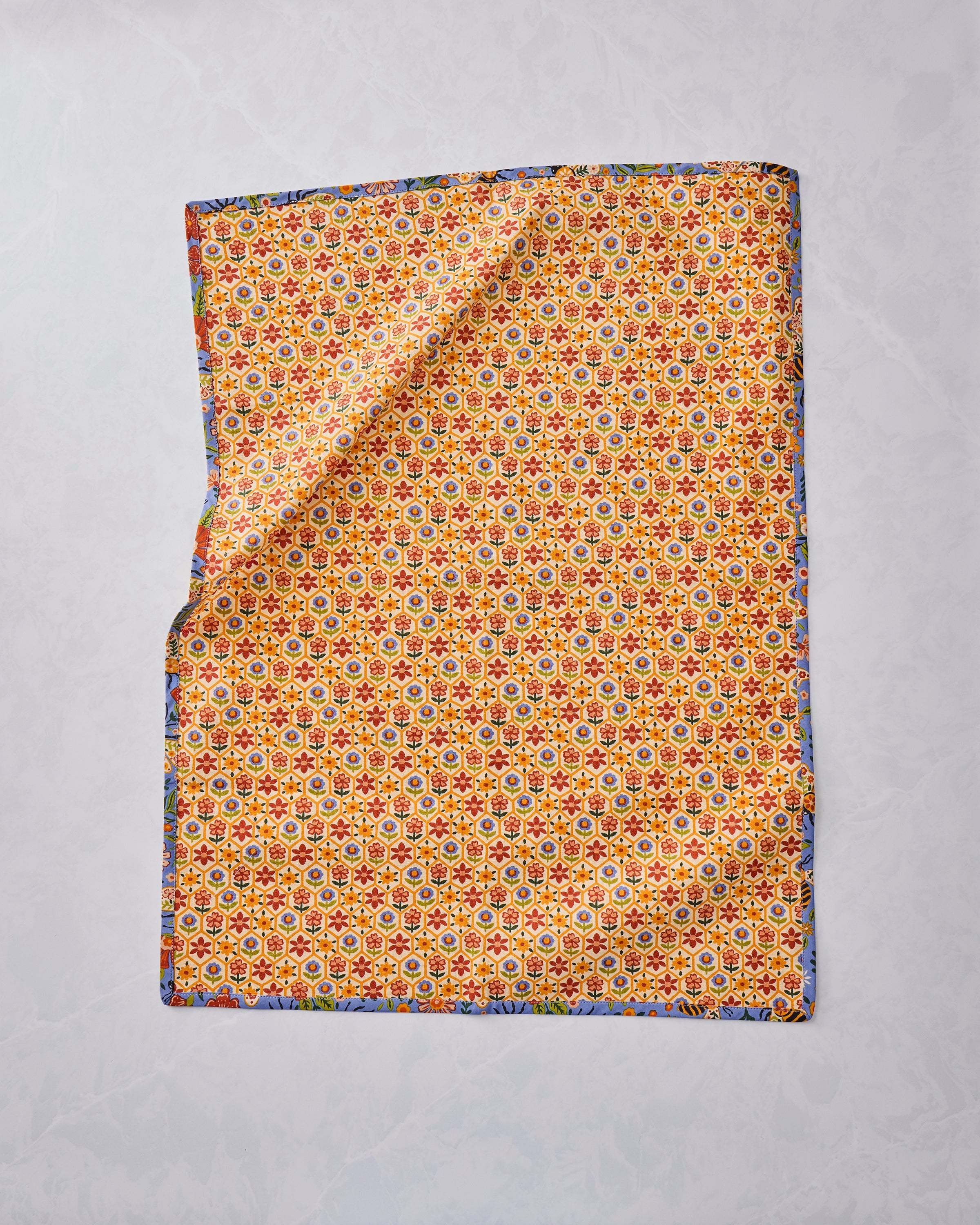 Bee Tapestry - Set of 2 Tea Towels - Delphinium Blue