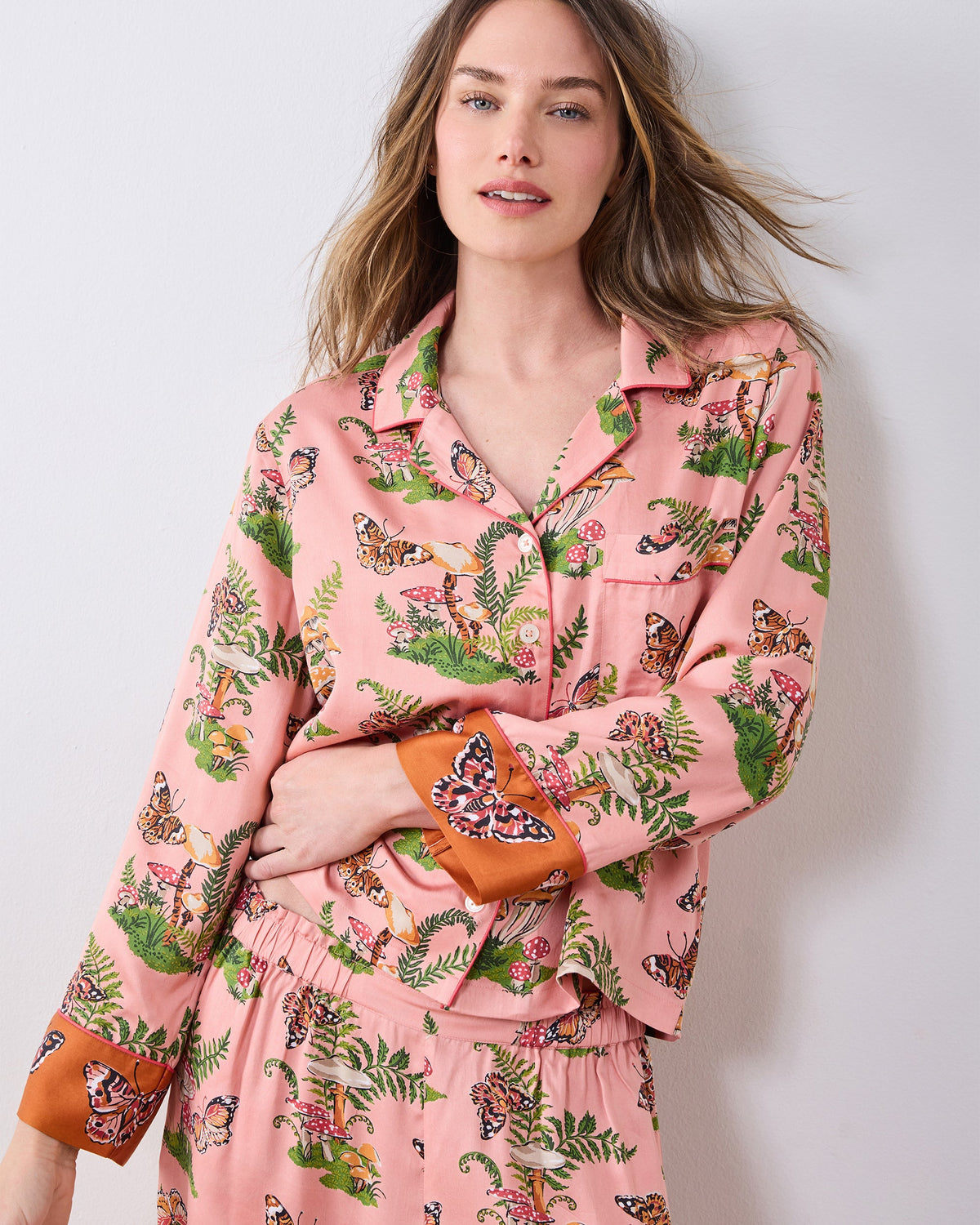 Butterfly Forager - Petite Eco Satin Soho Set - Rosewood
