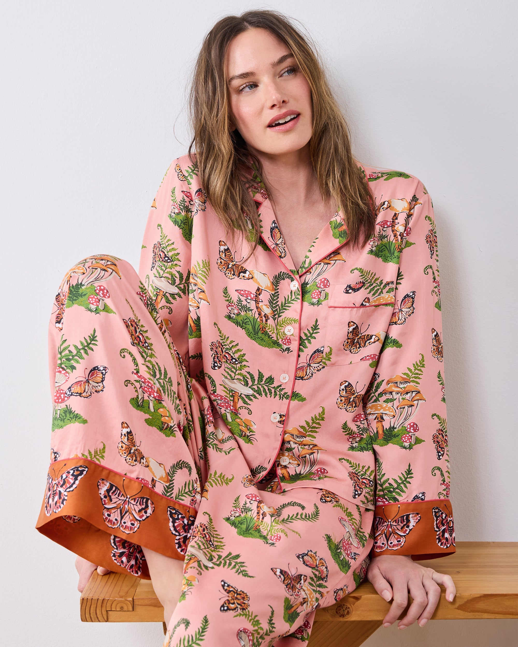 Butterfly Forager - Eco Satin Soho Set - Rosewood