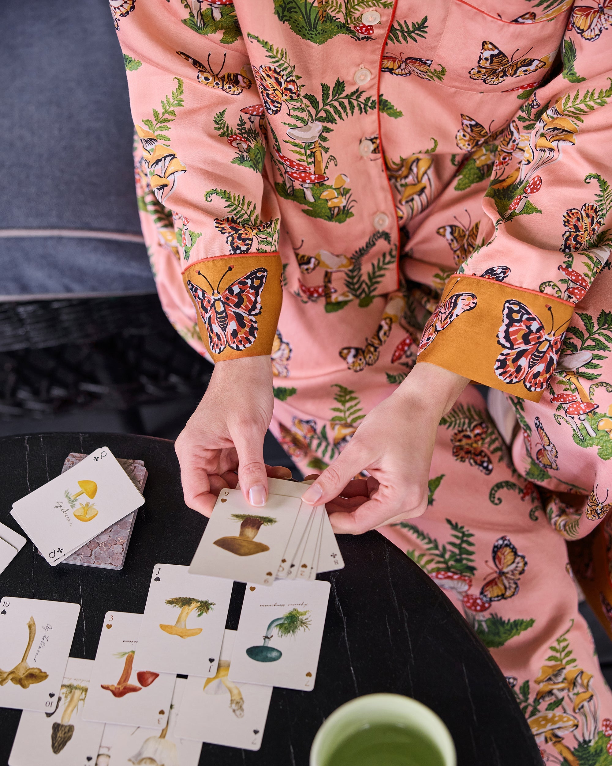 Butterfly Forager - Petite Eco Satin Soho Set - Rosewood