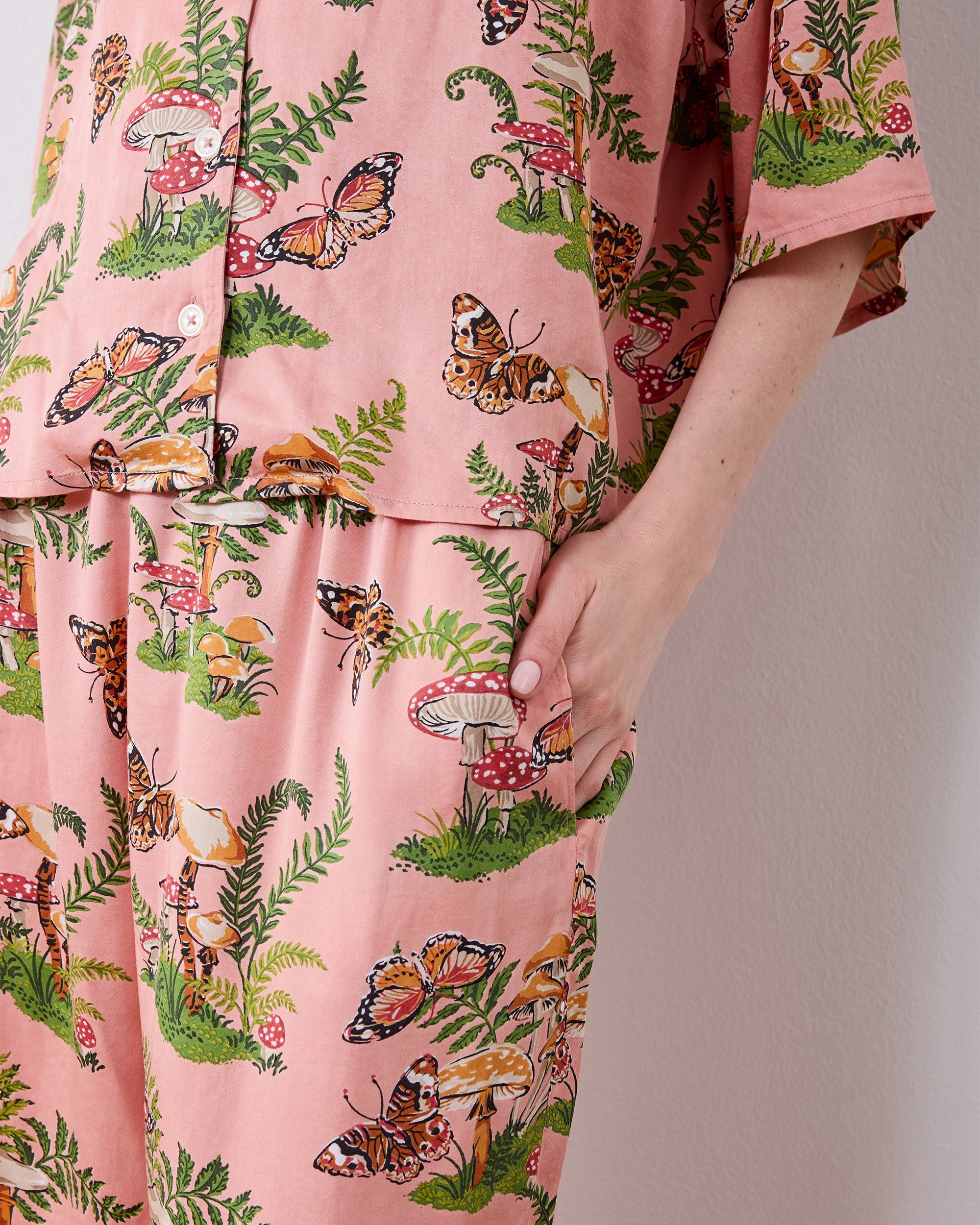 Butterfly Forager - Eco Satin Wildest Dreams Set - Rosewood