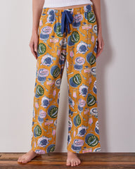 Champagne & Caviar - Petite Astrid PJ Pant - Goldenrod