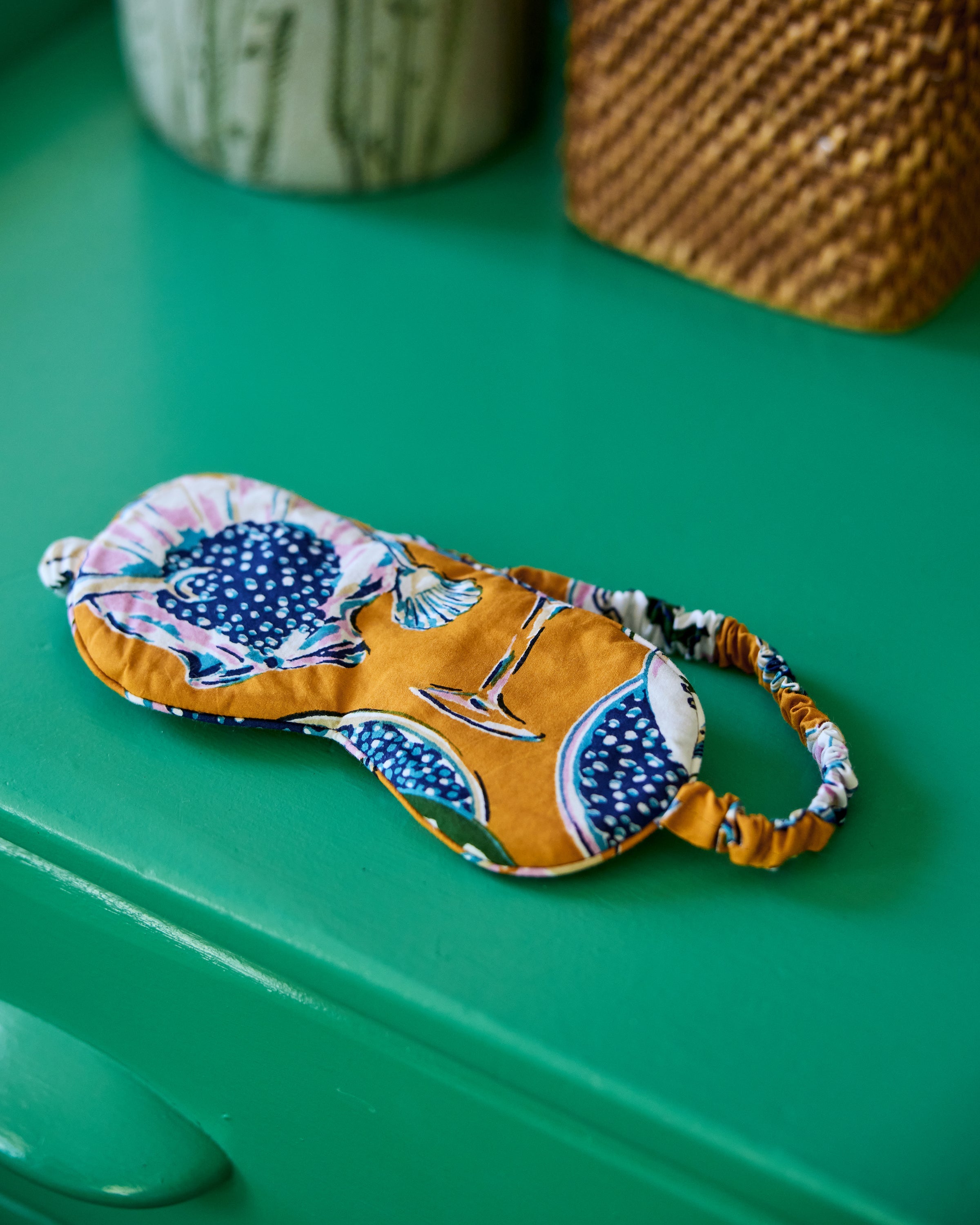 Champagne & Caviar - Eye Mask - Goldenrod