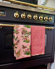 Butterfly Forager - Set of 2 Tea Towels - Rosewood