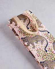 Bagheera - Handmade Wine Bottle Bag - Blush