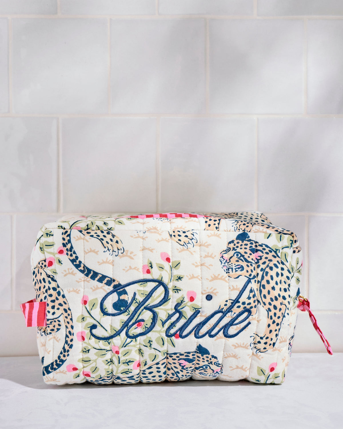 Bagheera - Quilted Bride Pouch - Wedding Cake