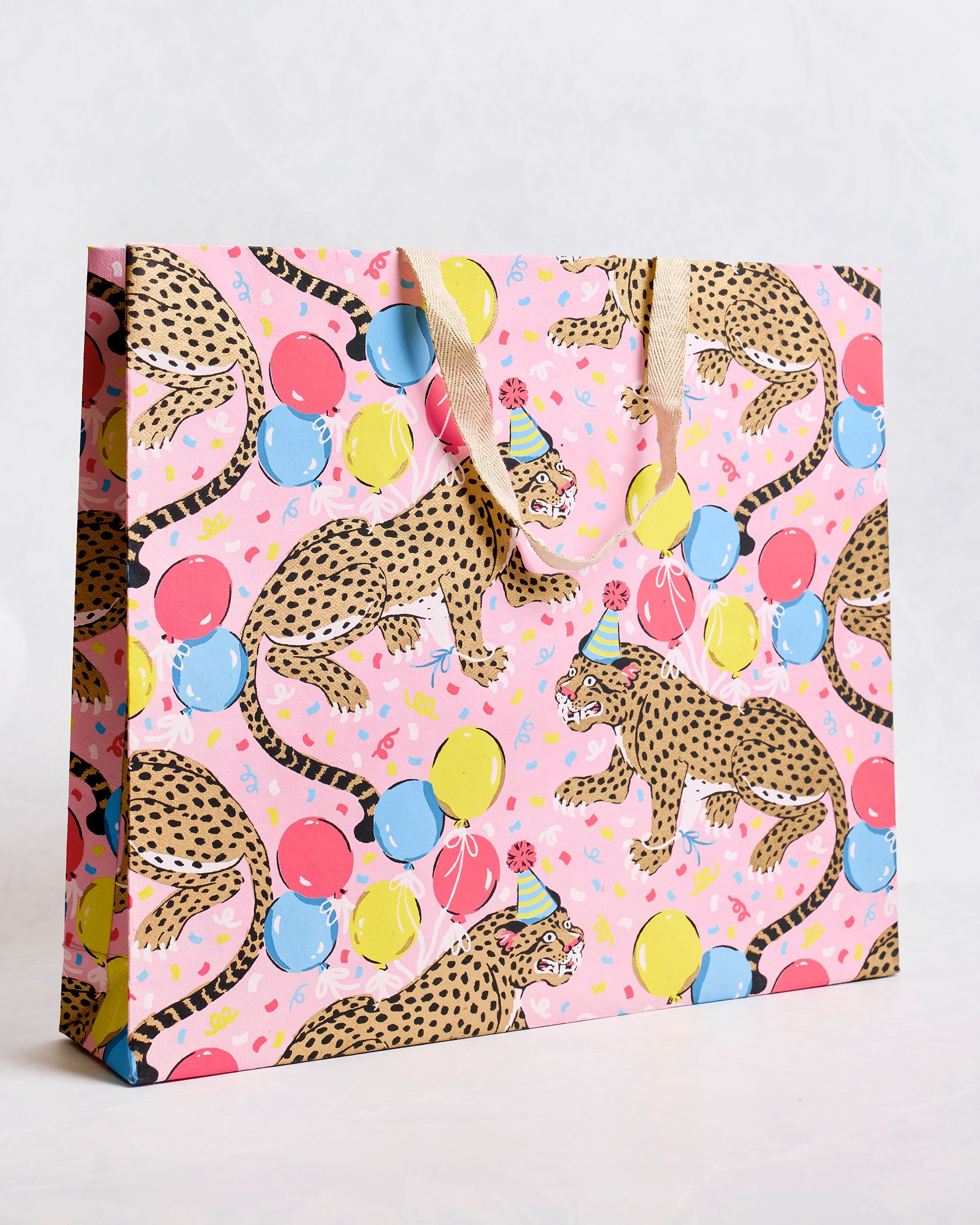Birthday Bagheera - Gift Bag Bundle - Pink Confetti