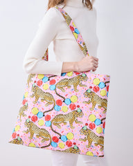 Birthday Bagheera - Go To Tote - Pink Confetti