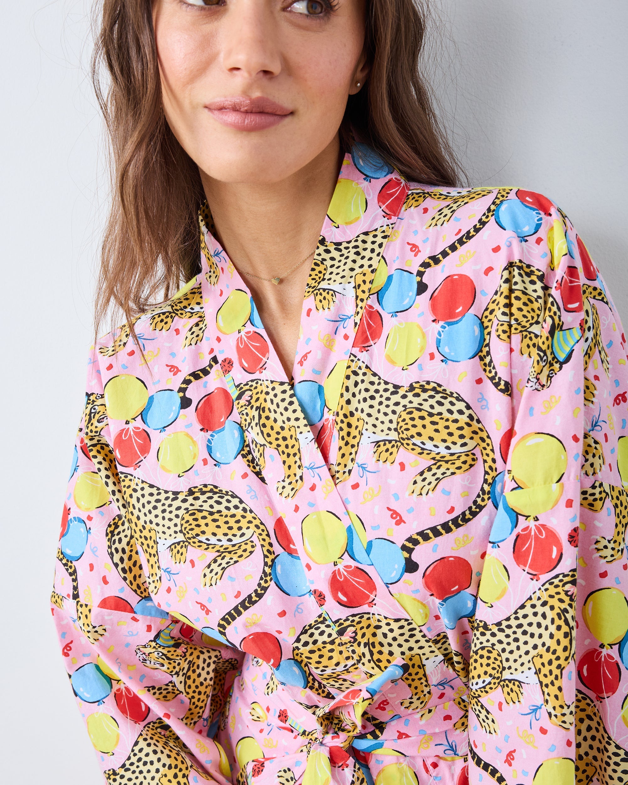 Birthday Bagheera - Long Robe - Pink Confetti