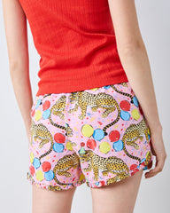 Birthday Bagheera - Ruffle Short - Pink Confetti