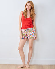 Birthday Bagheera - Ruffle Short - Pink Confetti
