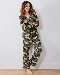 Bagheera - Organic Pima Modal Knit Long PJ Set - Ink