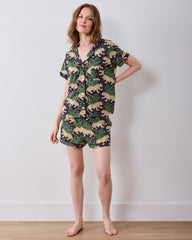 Bagheera - Organic Pima Modal Knit Short PJ Set - Ink