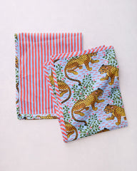 Bagheera - Tea Towels Set Of 2 - Pale Blue