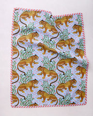 Bagheera - Tea Towels Set Of 2 - Pale Blue