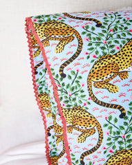 Bagheera - Set of 2 Pillowcase - Pale Blue