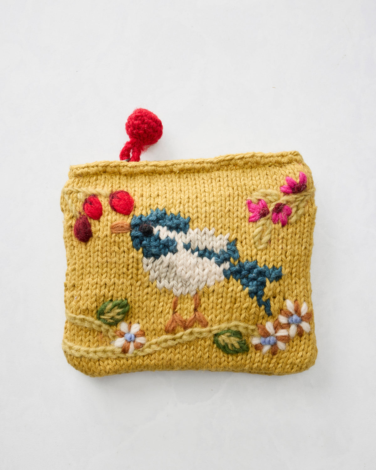 Bird & Blossom - Bird Pouch - Yellow