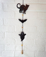 Black Combo - Halloween Wind Chime - Mira Fair Trade