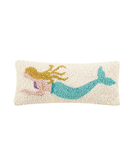 Blue Mermaid - Hook Pillow - Peking Handicraft