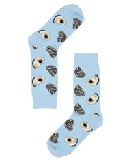 Blue Multi - Men's Oyster Socks - Real Sic
