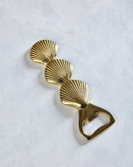 Brass - Brass Seashell Bottle Opener - The Artisan and Company