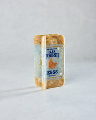 Blue Combo - Hand Painted Farm Fresh Eggs Claw Hair Clip - Solar Eclipse