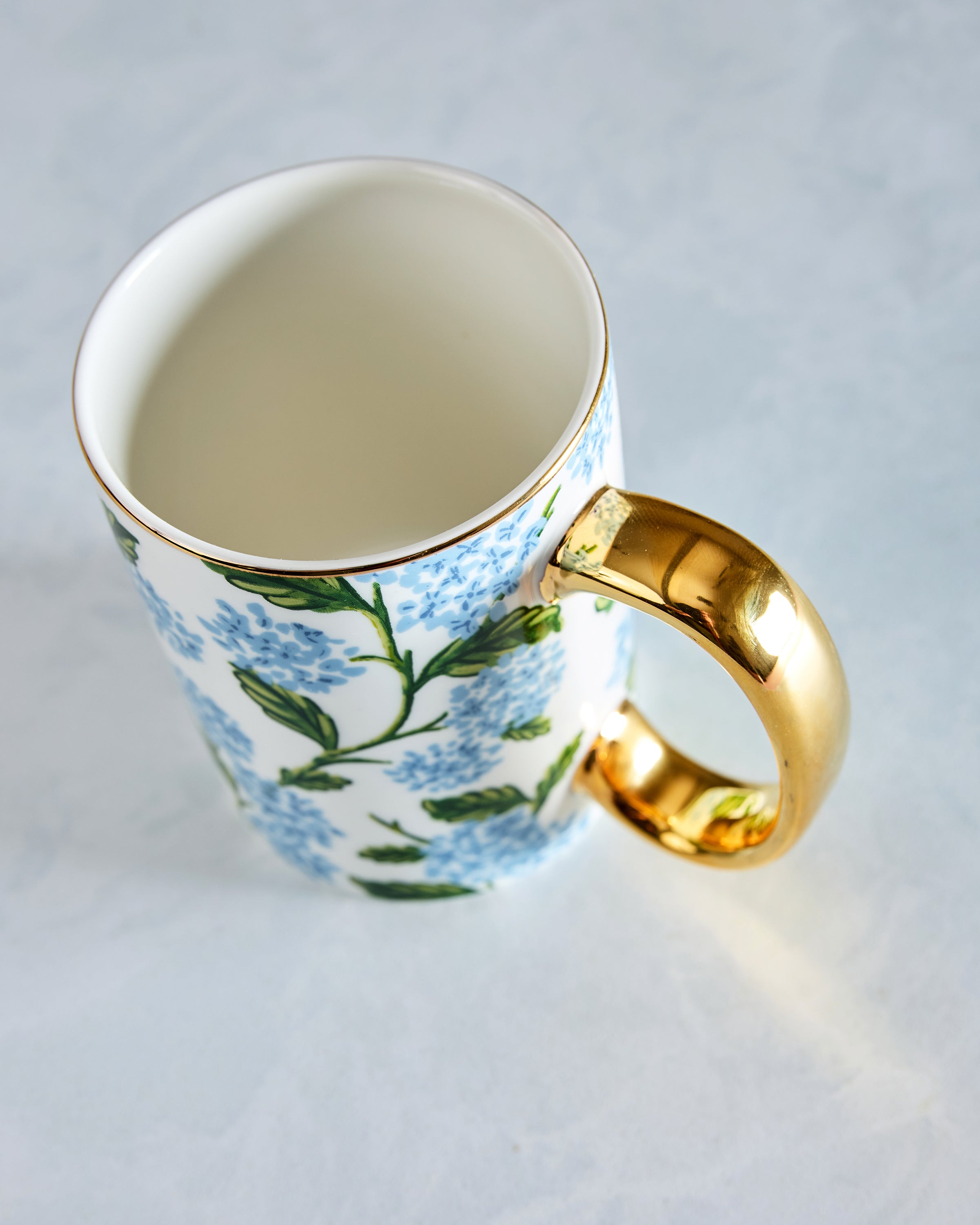 Blue Combo - Hydrangea Porcelain Mug - Rifle Paper Co