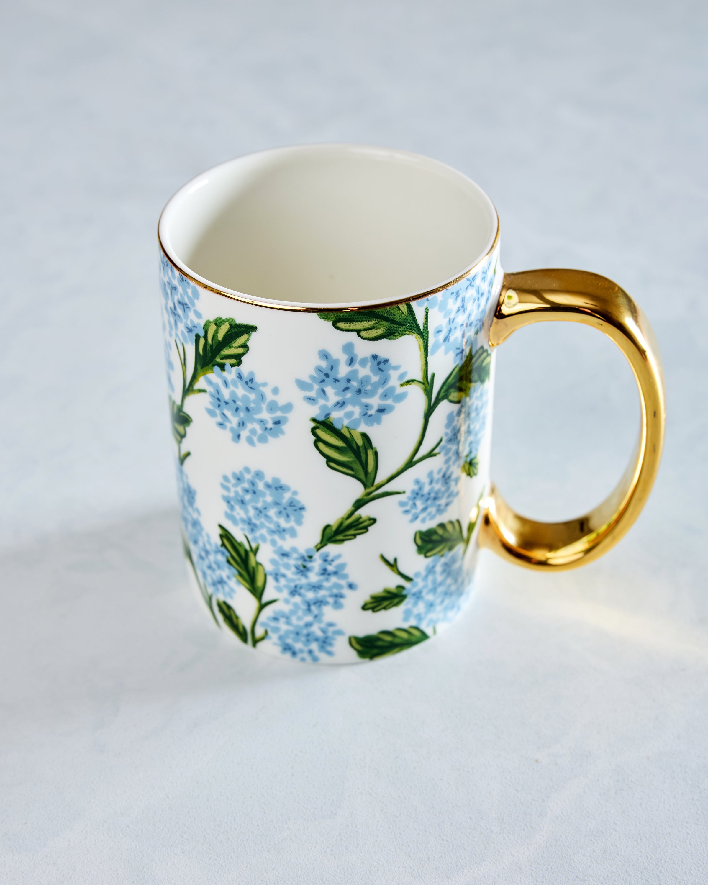 Blue Combo - Hydrangea Porcelain Mug - Rifle Paper Co