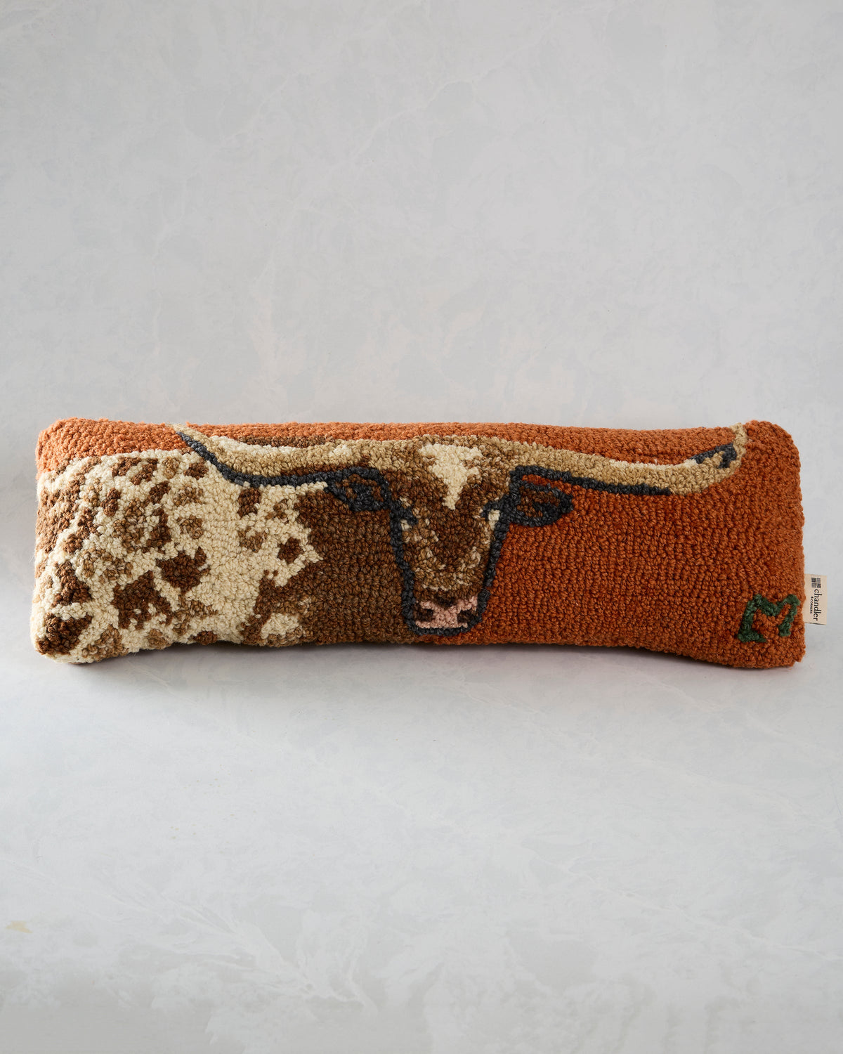 Burnt Orange Combo - Longhorn Pillow - Chandler 4 Corners