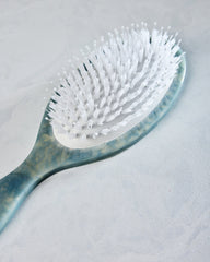 Blue Combo - Hand Painted Horse Amazing Hair Day Brush - Solar Eclipse