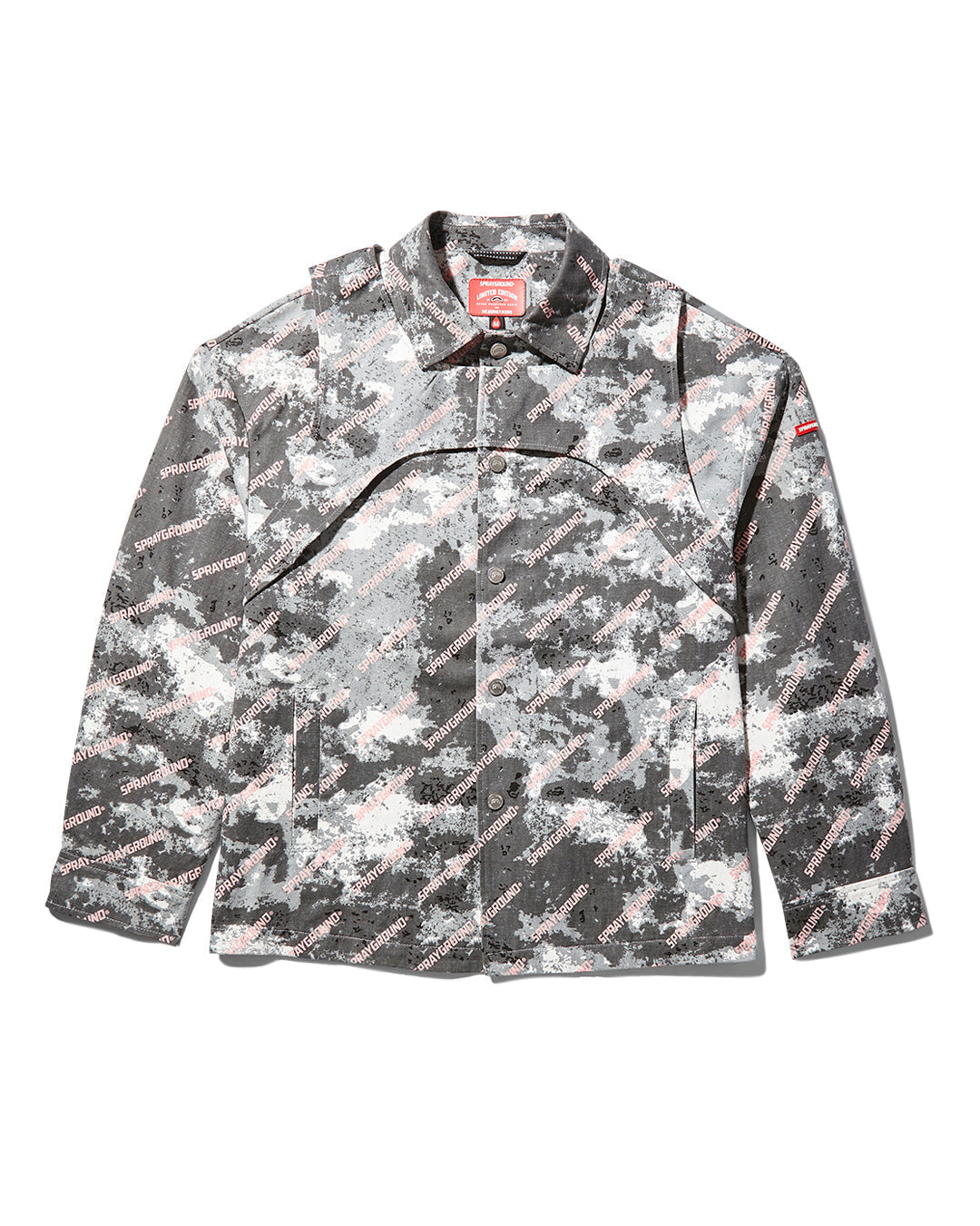 DOUBLE YOKE SNAP FRONT JACKET (GREY)