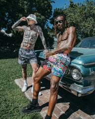 HALF GRAFF SHOTO SWIM TRUNKS