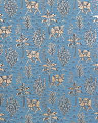 Camel's Courtyard - Wallpaper Double Roll - Gold Slate