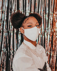 SHARKS OF THE WORLD VEGAN LEATHER FACE MASK