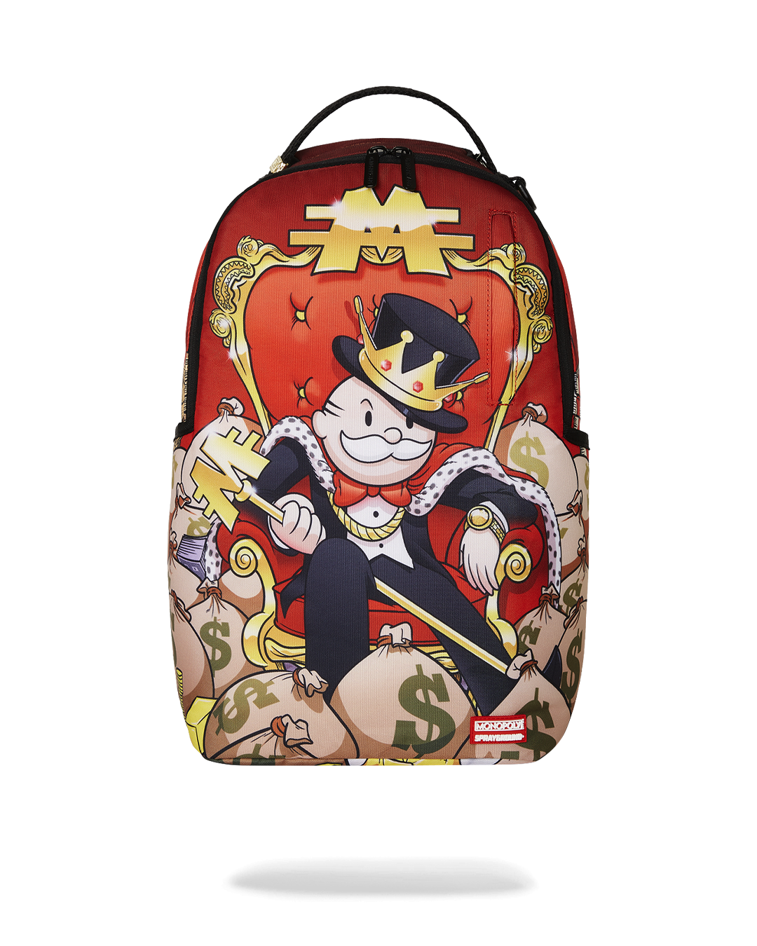 MONOPOLY GOLD EMPIRE THRONE BACKPACK